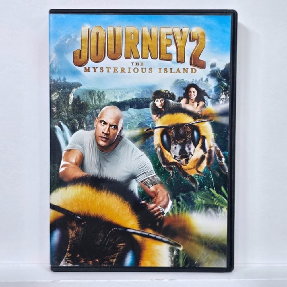 Journey‎ 2 Mysterious Island DVD Dwayne Johnson Josh Hutcherson Adventure Film